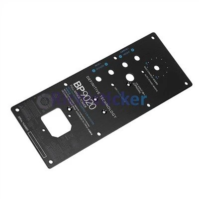 Autocolante din aluminiu anodizate gravate